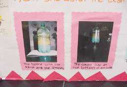 2-liter bottles were used to filter water...