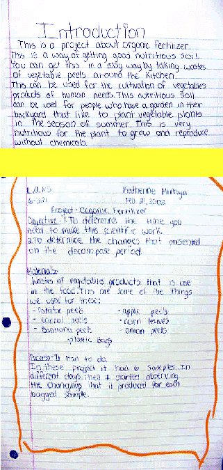 INTRODUCTION - This is a project about organic fertilizer...