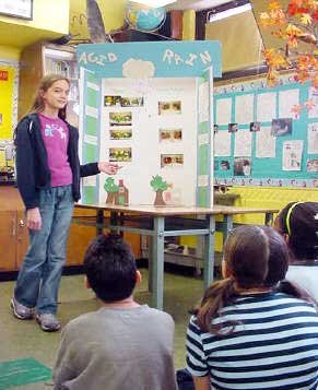 Gwynnen explains about ACID RAIN