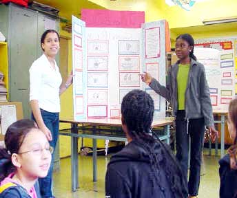 Koma Ogaye and Roberta Natera