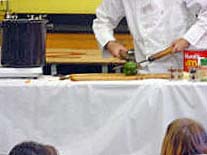 Mr. Grambo uses hedge clippers?